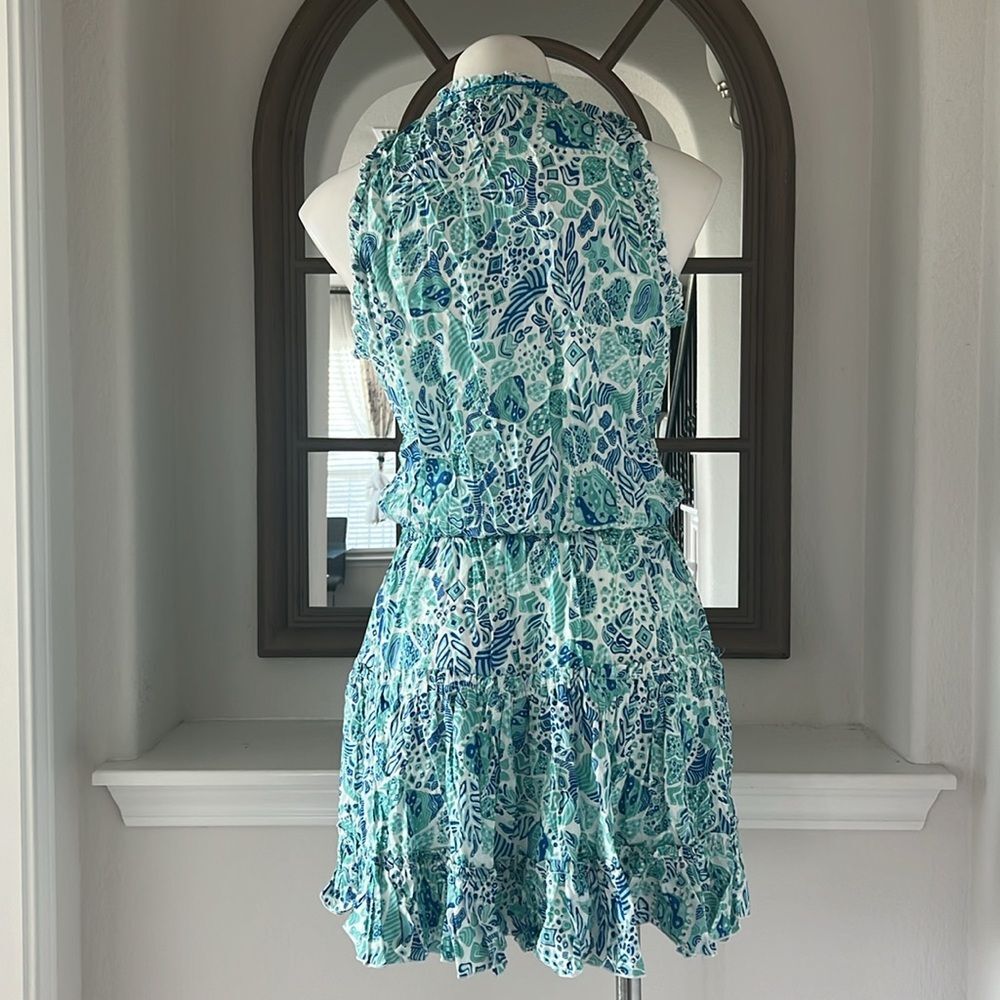 Poupette St. Barth Clara Sleeveless Mini Dress, Revolve, NWT, Size M - Picture 9 of 14